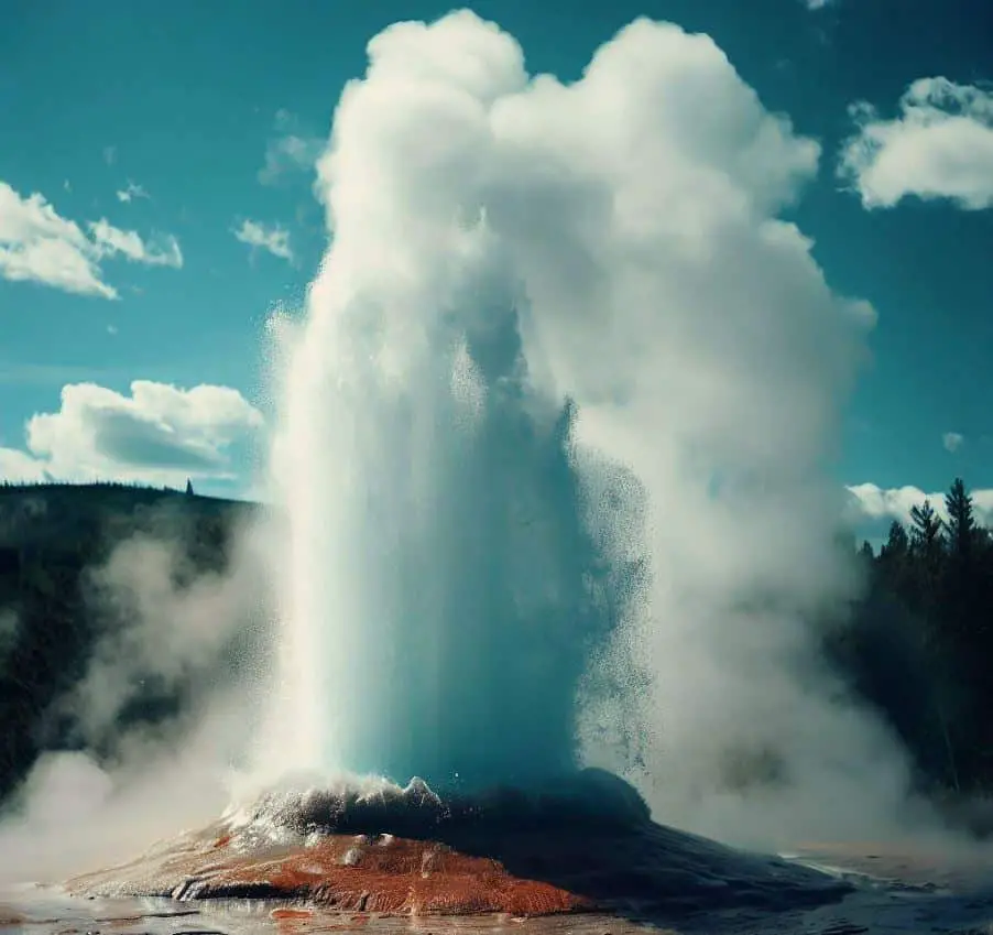 Formation of Geysers