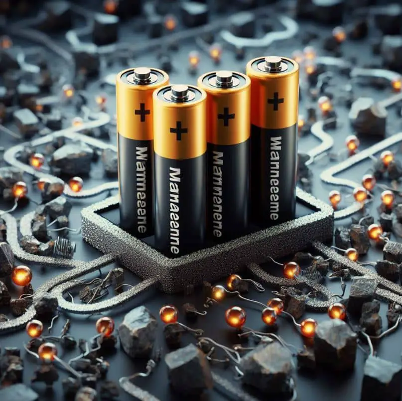 Manganese Used in Batteries